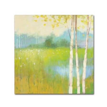 Julia Purinton 'Spring Fling II' Canvas Art,14x14